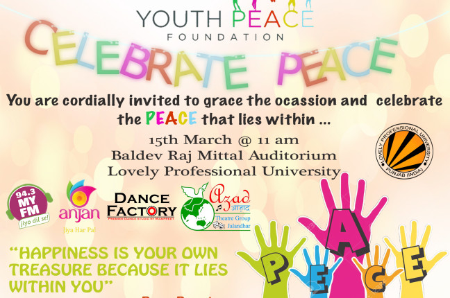 PEACE CELEBRATED AT LPU