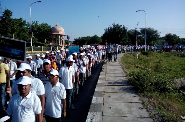 Jaipur Enthralled On World Peace Day!