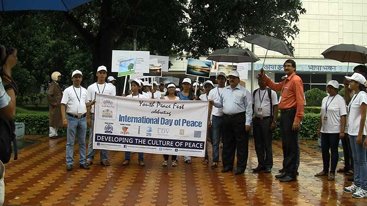 World Peace Day Celebrated in Kolkata