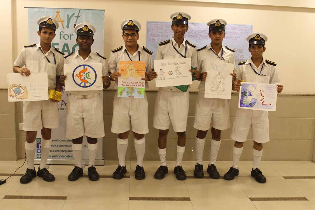 Art & Music for Peace at BP Marine Academy, Belapur, Navi Mumbai