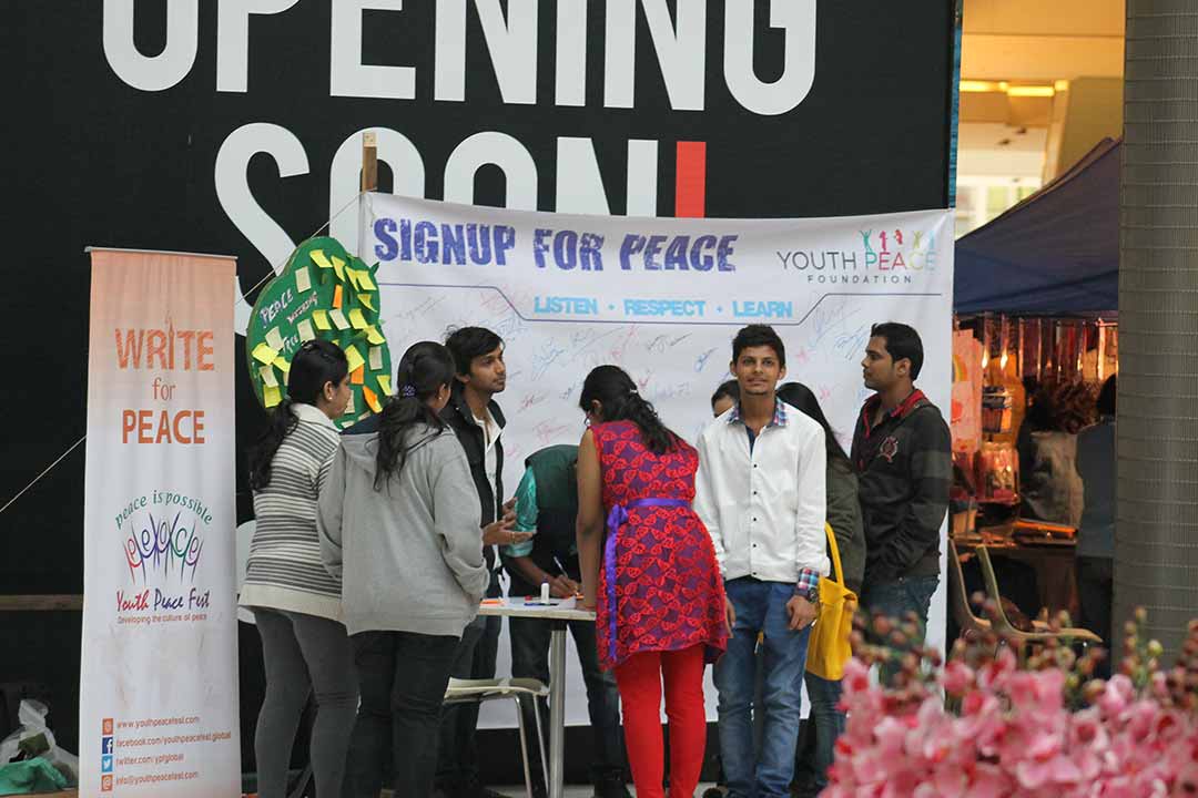 Peace Wishing Tree & ‘Signature Campaign’ in KPP Mall, Pune