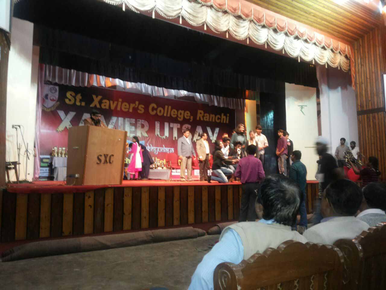 YPF Talk, Extempore & Sign for Peace at St Xavier’s College, Ranchi