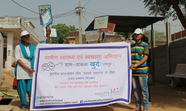 Cleanliness Campaign in Village Dabla Khurd at Jaipur