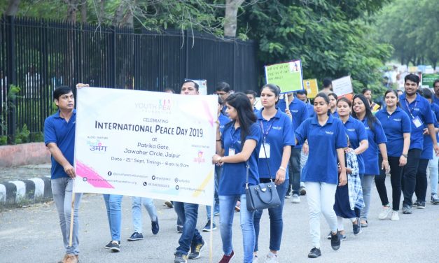 Celebration of International Peace Day at Jaipur