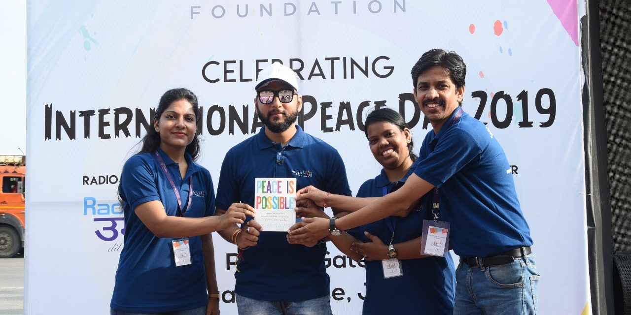 Celebration of International Peace Day at Jaipur