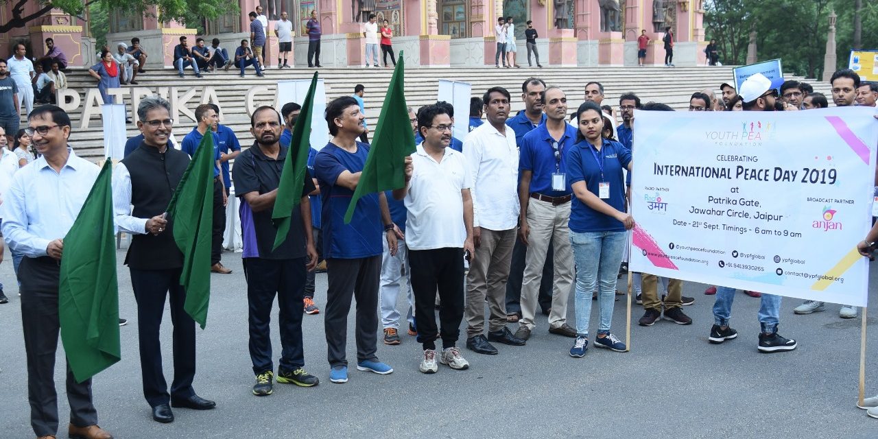 Celebration of International Peace Day at Jaipur