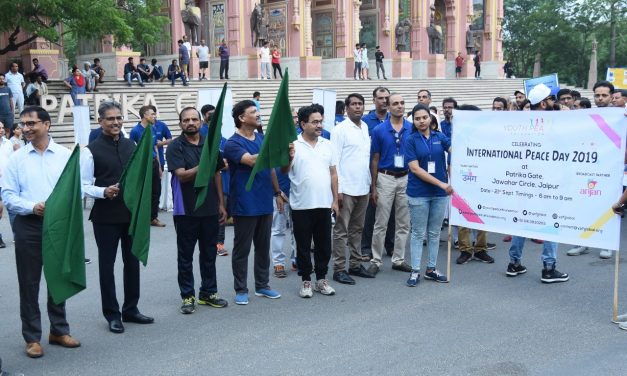 Celebration of International Peace Day at Jaipur