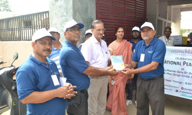 International Peace Day at Bharatpur Organised by YPF