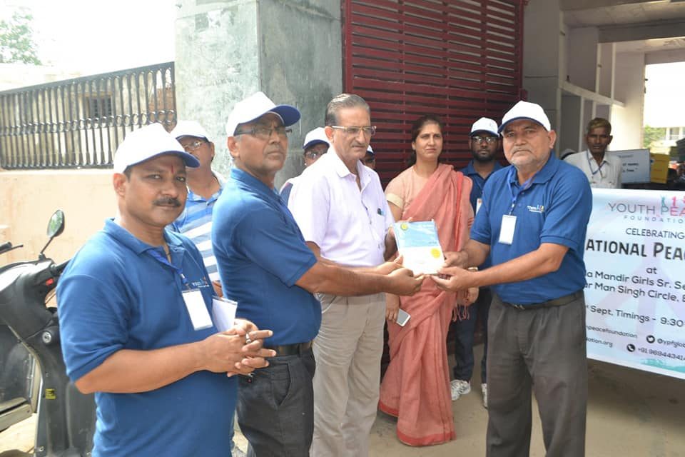 International Peace Day at Bharatpur Organised by YPF