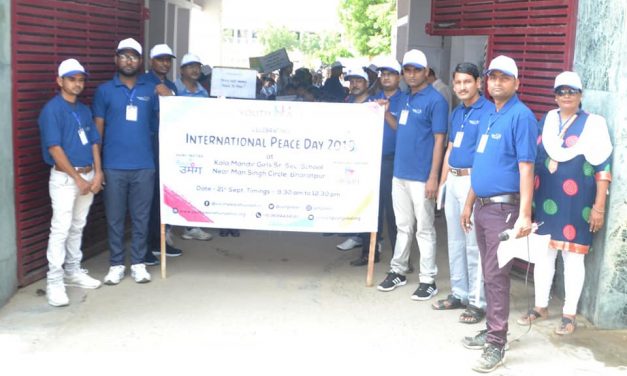 International Peace Day at Bharatpur Organised by YPF