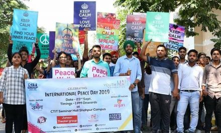 YPF Celebrated International Peace Day at CT Institutions, Jalandhar, Punjab