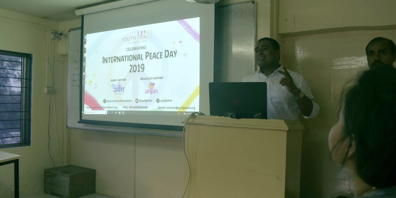 YPF Celebrated World Peace Day at Aerospace and Engineering College, Mumbai