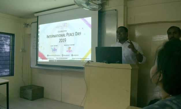 YPF Celebrated World Peace Day at Aerospace and Engineering College, Mumbai