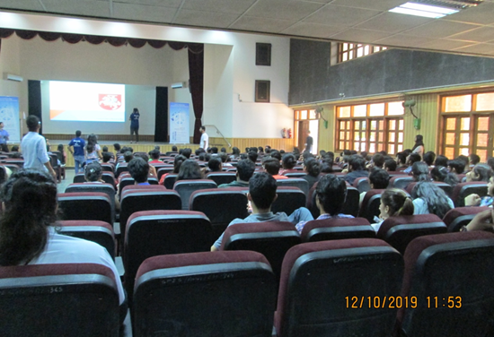 YPF has organised an event in Maharaja Surajmal Institute,Delhi