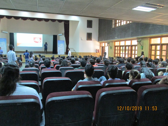 YPF has organised an event in Maharaja Surajmal Institute,Delhi