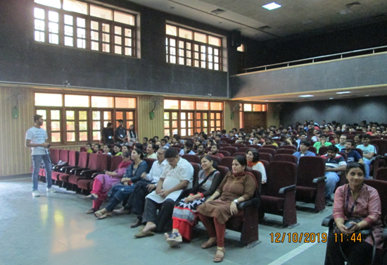 YPF has organised an event in Maharaja Surajmal Institute,Delhi
