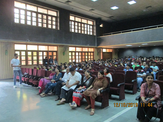 YPF has organised an event in Maharaja Surajmal Institute,Delhi