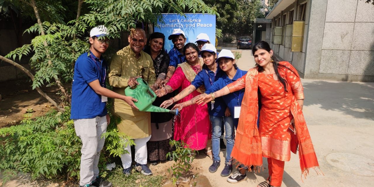 Cleanliness Campaign in Bindapur, New Delhi