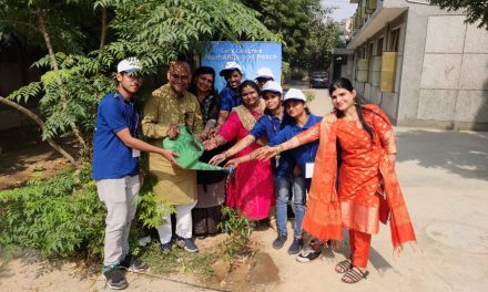 Cleanliness Campaign in Bindapur, New Delhi