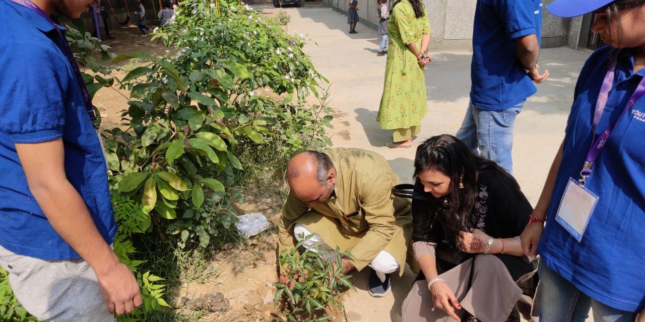 Cleanliness Campaign in Bindapur, New Delhi