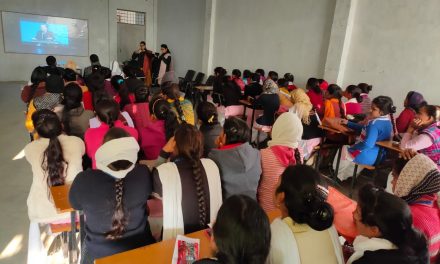 YPF Organised an Event in Youth Girls Degree College, Barabanki