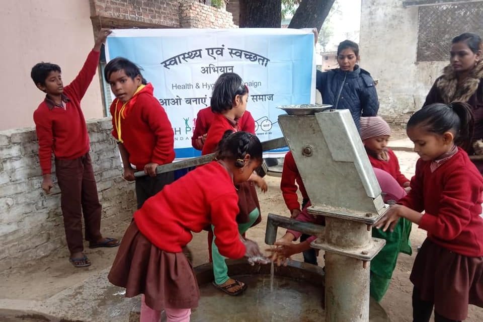 Health and Hygiene Activity in Chetra, Lucknow