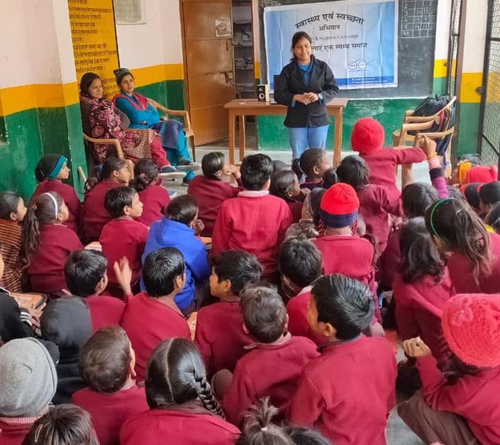 Cleanliness Activities in Govt. Schools, Barabanki