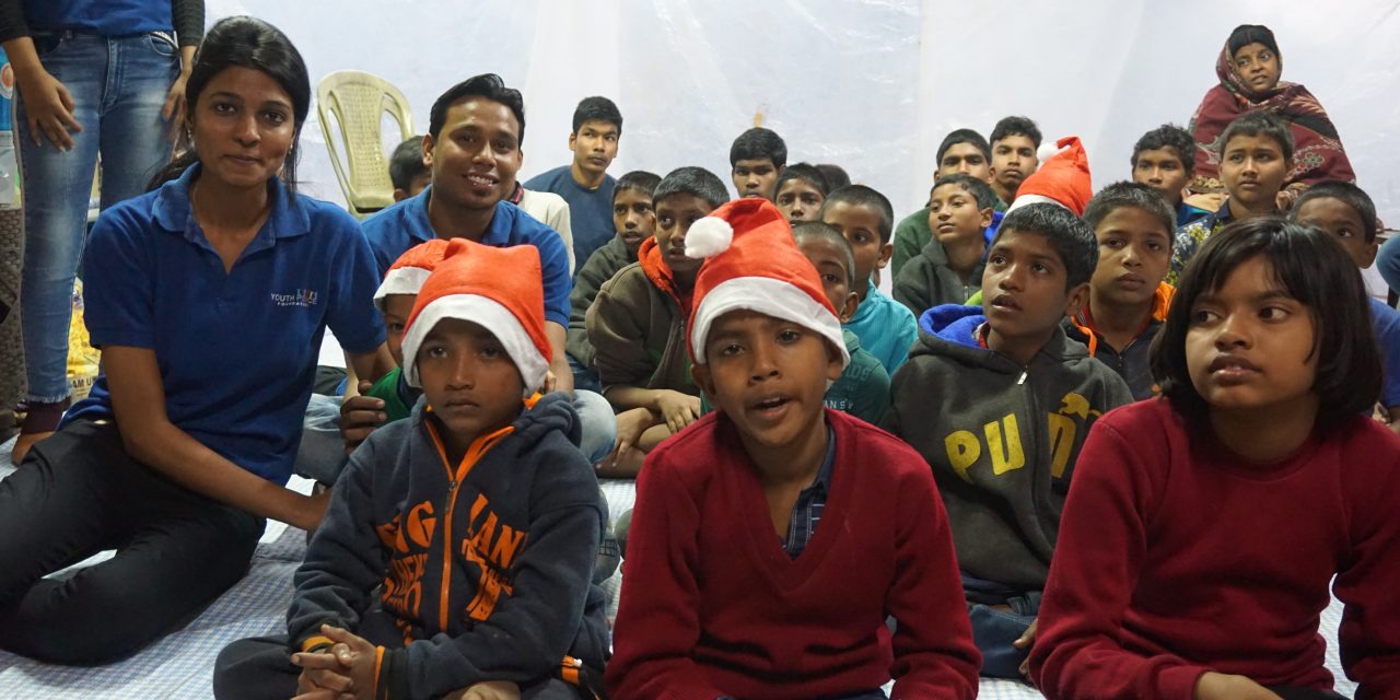 Healthy Christmas Celebration at Ghoramara Sishu Ananda Ashram, Kolkata