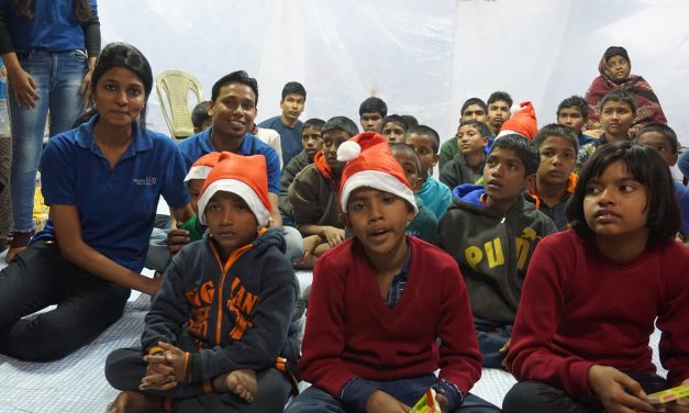 Healthy Christmas Celebration at Ghoramara Sishu Ananda Ashram, Kolkata
