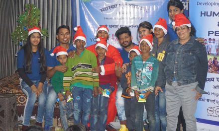 Healthy Christmas Celebration at Ghoramara Sishu Ananda Ashram, Kolkata