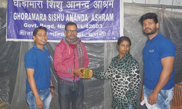 Healthy Christmas Celebration at Ghoramara Sishu Ananda Ashram, Kolkata