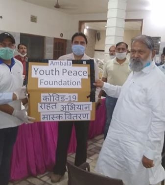 Corona Relief Campaign by YPF Ambala Team