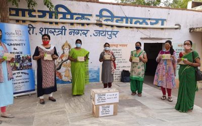 World Health Day Celebrated by Youth Peace Foundation at Govt. Sr. Sec. School, Dwarkapuri, Shastri Nagar, Jaipur.