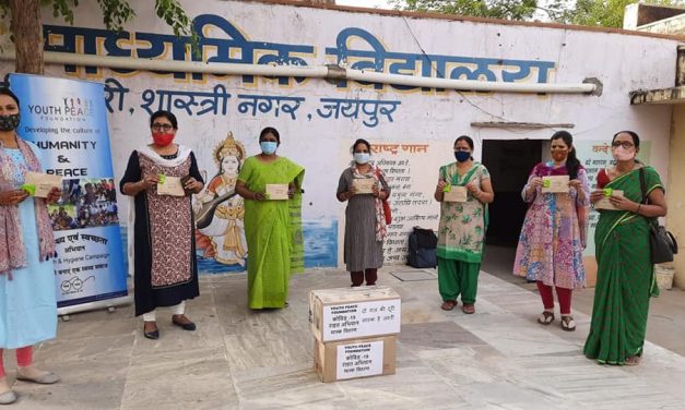 World Health Day Celebrated by Youth Peace Foundation at Govt. Sr. Sec. School, Dwarkapuri, Shastri Nagar, Jaipur.