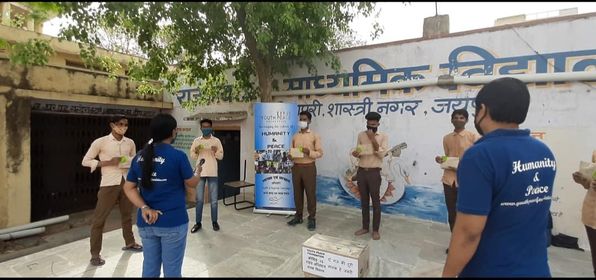 World Health Day Celebrated by Youth Peace Foundation at Govt. Sr. Sec. School, Dwarkapuri, Shastri Nagar, Jaipur.